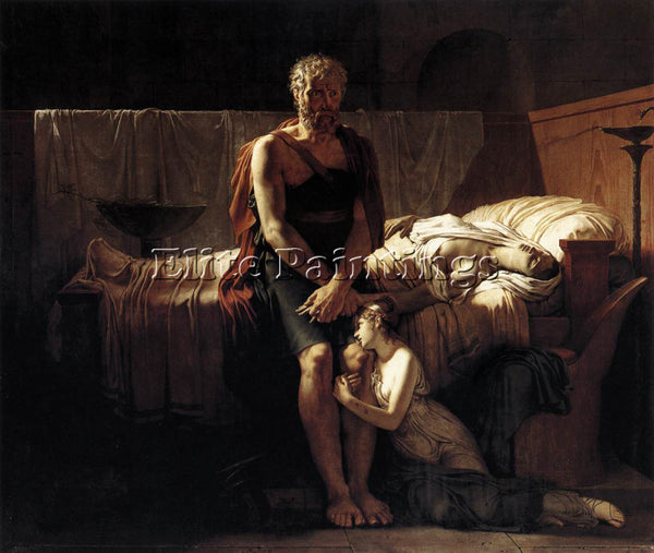 FRENCH NARCISSE PIERRE GUERIN THE RETURN OF MARCUS SEXTUS  ARTIST PAINTING REPRO