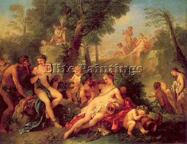 FRENCH NATOIRE CHARLES JOSEPH FRENCH 1700 77 1 ARTIST PAINTING REPRODUCTION OIL
