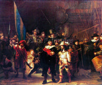 REMBRANDT NIGHT WATCH ARTIST PAINTING REPRODUCTION HANDMADE OIL CANVAS REPRO ART