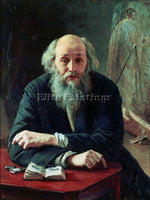 NIKOLAI YAROSHENKO PORTRAIT OF NIKOLAJ NIKOLAJEWITSCH GE 1890 PAINTING HANDMADE