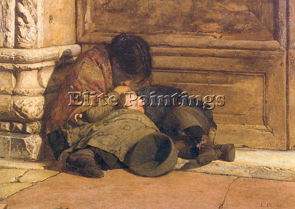 ITALIAN NONO LUIGI ITALIAN 1850 1918 ARTIST PAINTING REPRODUCTION HANDMADE OIL