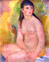 RENOIR NUDE FEMALE ARTIST PAINTING REPRODUCTION HANDMADE CANVAS REPRO WALL DECO