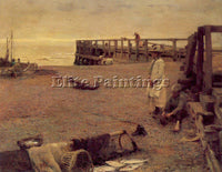BRITISH OSBORNE WALTER IRISH 1859 1903 ARTIST PAINTING REPRODUCTION HANDMADE OIL