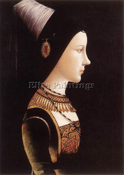 MICHAEL PACHER MARY OF BURGUNDY ARTIST PAINTING REPRODUCTION HANDMADE OIL CANVAS