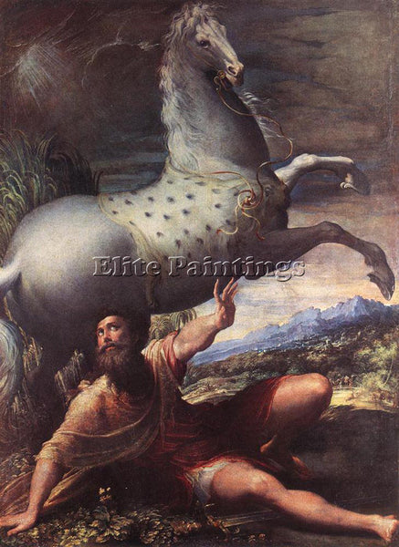 PARMIGIANINO THE CONVERSION OF ST PAUL ARTIST PAINTING REPRODUCTION HANDMADE OIL