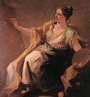 ITALIAN PELLEGRINI GIOVANNI ANTONIO ALLEGORY OF PAINTING ARTIST PAINTING CANVAS