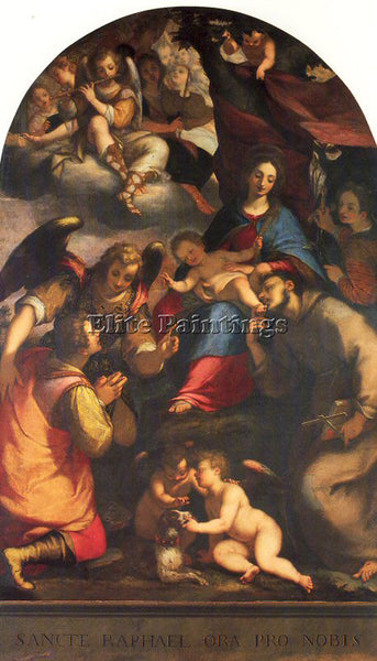 ITALIAN PAGGI GIOVANNI BATTISTA ITALIAN 1554 1627 ARTIST PAINTING REPRODUCTION