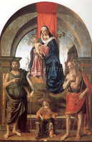 ITALIAN PALMEZZANO MARCO ITALIAN APPROX 1459 1539 3 ARTIST PAINTING REPRODUCTION