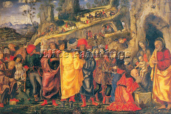 ITALIAN PARENTINO BERNARDO ITALIAN 1437 1531 ARTIST PAINTING HANDMADE OIL CANVAS