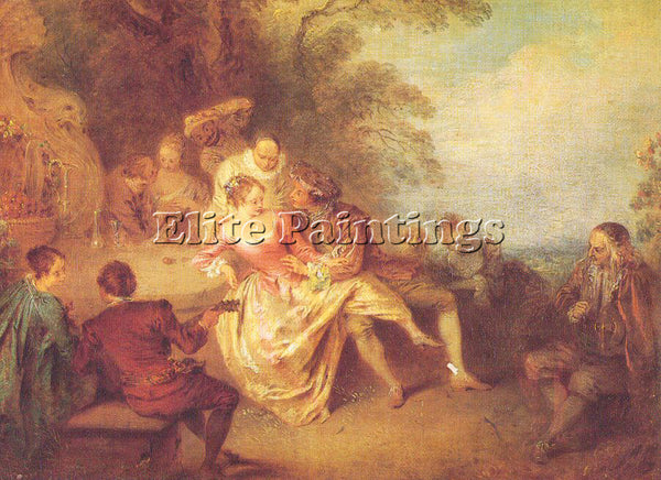 FRENCH PATER JEAN BAPTISTE FRENCH 1695 1736 PATER1 ARTIST PAINTING REPRODUCTION