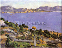 CEZANNE L ESTAQUE VUE DU GOLFE DE MARSEILLE 1878 2 ARTIST PAINTING REPRODUCTION