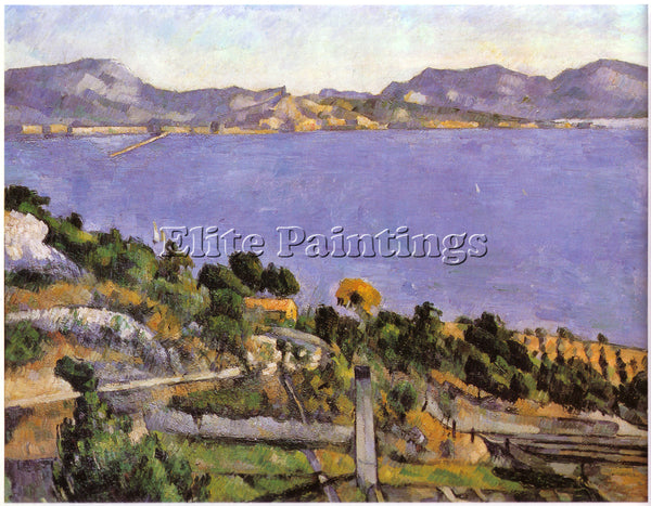 CEZANNE L ESTAQUE VUE DU GOLFE DE MARSEILLE 1878 3 ARTIST PAINTING REPRODUCTION