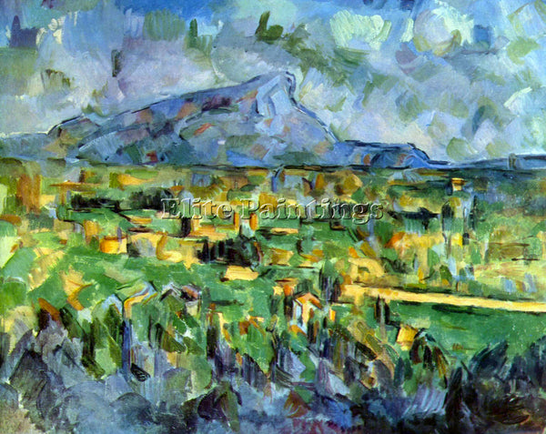 CEZANNE MONT SAINTE VICTOIRE ARTIST PAINTING REPRODUCTION HANDMADE CANVAS REPRO
