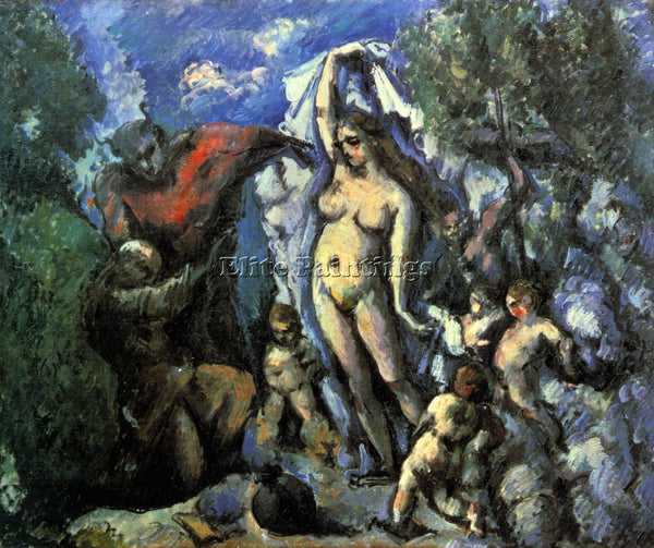 CEZANNE TEMPTATION OF ST ANTHONY 2 ARTIST PAINTING REPRODUCTION HANDMADE OIL ART