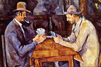 CEZANNE THE CARD PLAYERS ARTIST PAINTING REPRODUCTION HANDMADE CANVAS REPRO WALL
