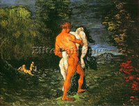 PAUL CEZANNE  ABDUCTION ARTIST PAINTING REPRODUCTION HANDMADE CANVAS REPRO WALL