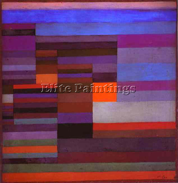 PAUL KLEE KLEE8 ARTIST PAINTING REPRODUCTION HANDMADE CANVAS REPRO WALL  DECO
