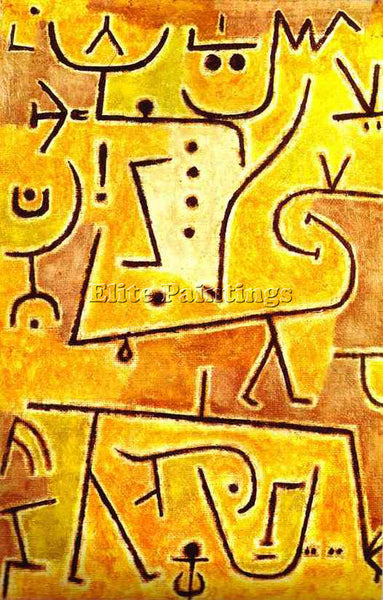 PAUL KLEE KLEE16 ARTIST PAINTING REPRODUCTION HANDMADE OIL CANVAS REPRO WALL ART