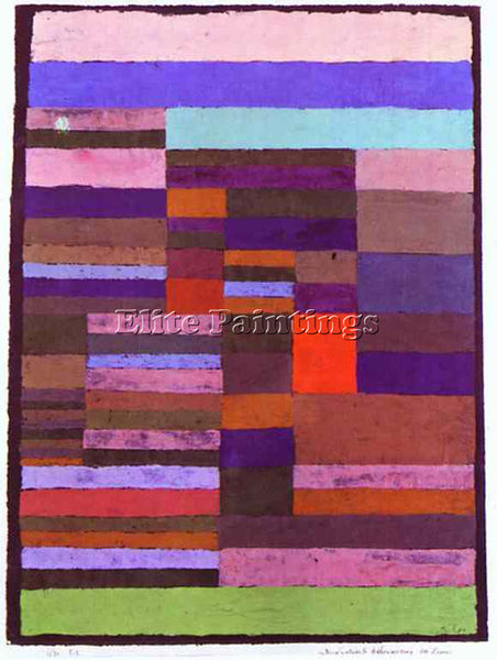 PAUL KLEE KLEE23 ARTIST PAINTING REPRODUCTION HANDMADE OIL CANVAS REPRO WALL ART