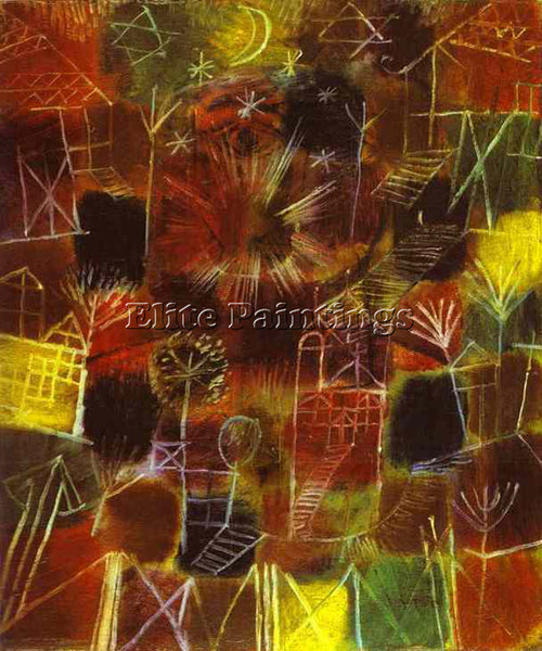 PAUL KLEE KLEE25 ARTIST PAINTING REPRODUCTION HANDMADE OIL CANVAS REPRO WALL ART