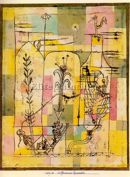 PAUL KLEE KLEE57 ARTIST PAINTING REPRODUCTION HANDMADE OIL CANVAS REPRO WALL ART