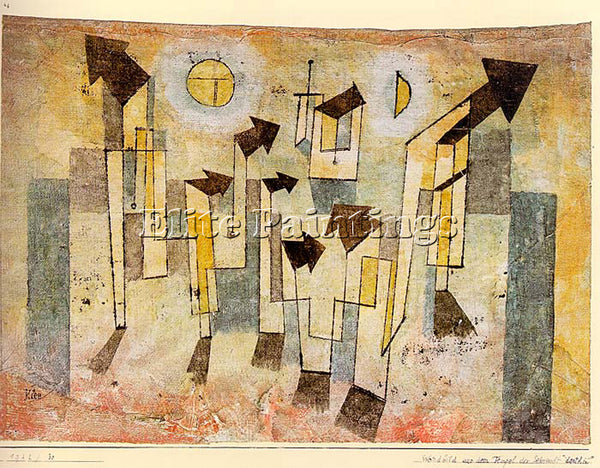 PAUL KLEE KLEE59 ARTIST PAINTING REPRODUCTION HANDMADE OIL CANVAS REPRO WALL ART