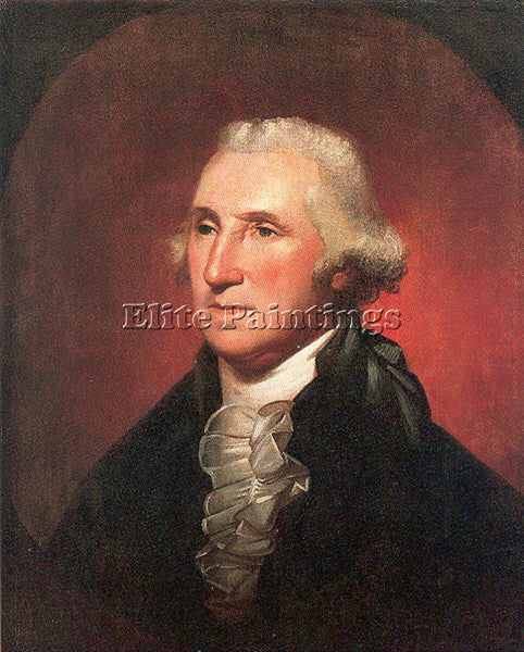 AMERICAN PEALE REMBRANDT AMERICAN 1778 1860 ARTIST PAINTING HANDMADE OIL CANVAS