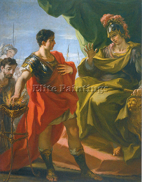 ITALIAN PELLEGRINI GIOVANNI ANTONIO ITALIAN 1675 1741 ARTIST PAINTING HANDMADE