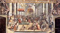 ITALIAN PENNI GIOVANNI FRANCESCO ITALIAN 1488 1528 3 ARTIST PAINTING HANDMADE
