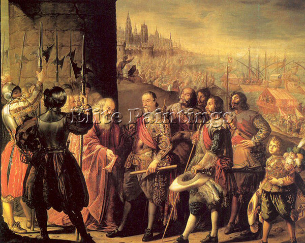 SPANISH PEREDA ANTONIO DE SPANISH 1608 1678 ARTIST PAINTING HANDMADE OIL CANVAS