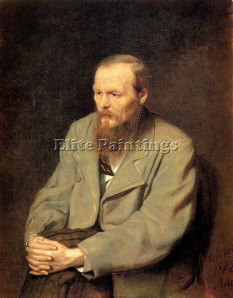 RUSSIAN PEROV VASILY RUSSIAN 1834 1882 1 ARTIST PAINTING REPRODUCTION HANDMADE