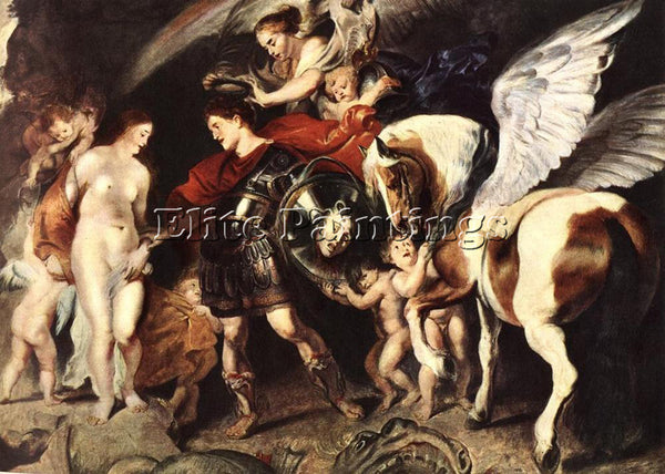 PETER PAUL RUBENS PERSEUS AND ANDROMEDA 1 ARTIST PAINTING REPRODUCTION HANDMADE