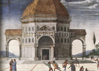 PIETRO PERUGINO CHRIST HANDING THE KEYS TO ST PETER 1481 2 DETAIL1 REPRODUCTION