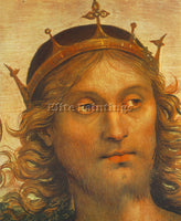 PIETRO PERUGINO THE ALMIGHTY WITH PROPHETS AND SYBILS 1500 DETAIL2 REPRODUCTION