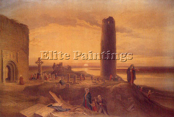 BRITISH PETRIE GEORGE IRISH 1790 1866 ARTIST PAINTING REPRODUCTION HANDMADE OIL