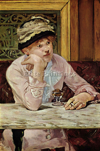 MANET PFLAUME ARTIST PAINTING REPRODUCTION HANDMADE OIL CANVAS REPRO WALL  DECO