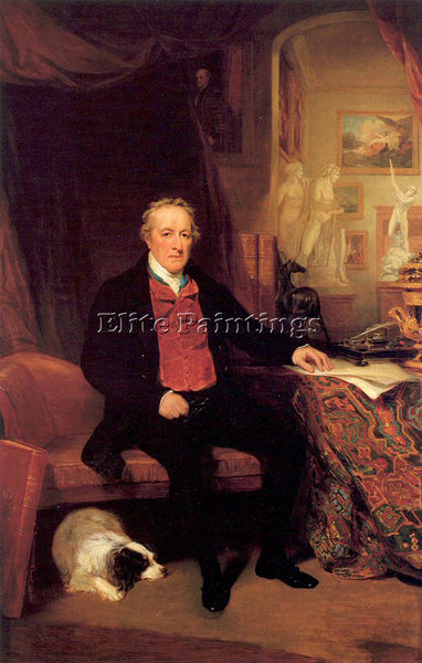 BRITISH PHILLIPS THOMAS ENGLISH 1770 1845 ARTIST PAINTING REPRODUCTION HANDMADE