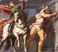 ITALIAN PORDENONE ITALIAN 1483 1539 3 ARTIST PAINTING REPRODUCTION HANDMADE OIL