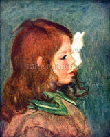 RENOIR PORTRAIT OF COCO ARTIST PAINTING REPRODUCTION HANDMADE CANVAS REPRO WALL