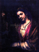 REMBRANDT PORTRAIT OF HENDRICKJE STOFFELS 1  ARTIST PAINTING HANDMADE OIL CANVAS