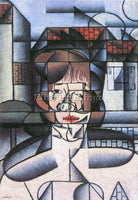 JUAN GRIS PORTRAIT OF MADAME GERMAINE RAYNAL 1  ARTIST PAINTING REPRODUCTION OIL