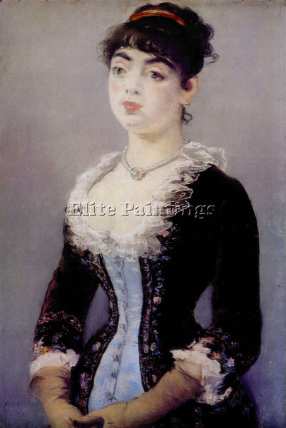 MANET PORTRAIT OF MADAME MICHEL LEVY ARTIST PAINTING REPRODUCTION HANDMADE OIL
