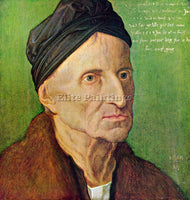 DURER PORTRAIT OF MICHAEL WOLGEMUT ARTIST PAINTING REPRODUCTION HANDMADE OIL ART