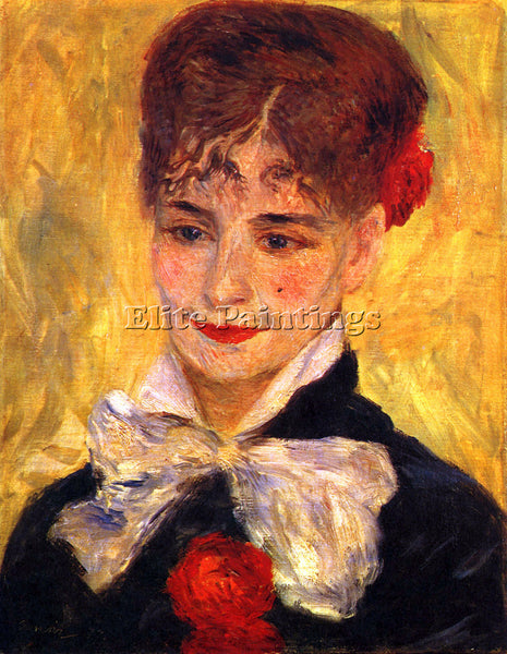 RENOIR PORTRAIT OF MME ISCOVESCO ARTIST PAINTING REPRODUCTION HANDMADE OIL REPRO