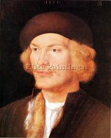 DURER PORTRAIT OF A YOUNG MAN 2 ARTIST PAINTING REPRODUCTION HANDMADE OIL CANVAS
