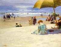 EDWARD POTTHAST HOURTIDE ARTIST PAINTING REPRODUCTION HANDMADE CANVAS REPRO WALL