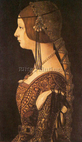 DUTCH PREDIS AMBROGIO DE ITALIAN 1455 1508 ARTIST PAINTING REPRODUCTION HANDMADE