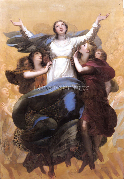 PIERRE-PAUL PRUD'HON L ASSOMPTION DE LA VIERGE ARTIST PAINTING REPRODUCTION OIL