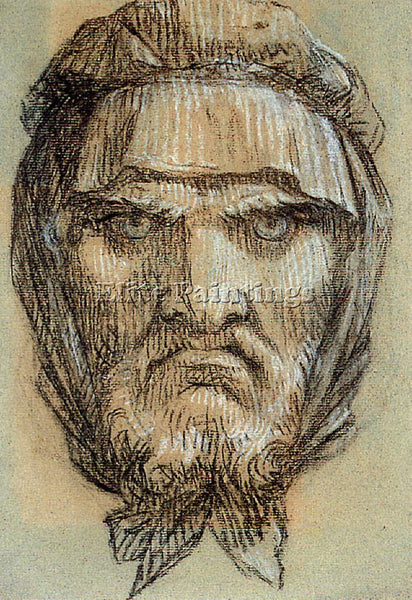 PIERRE-PAUL PRUD'HON PORTRAIT OF A MAN ARTIST PAINTING REPRODUCTION HANDMADE OIL