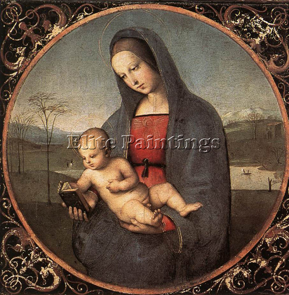 RAPHAEL MADONNA WITH THE BOOK CONNESTABILE MADONNA ARTIST PAINTING REPRODUCTION